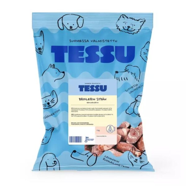 Tessu Broilerinsydän 1kg