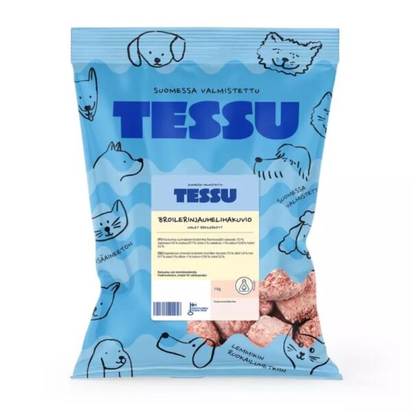 Tessu Broilerinjauhelihakuvio 1kg