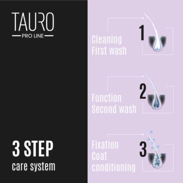 Tauro Pro Line Volume Boost Tuuheuttava shampoo 400ml - Image 4