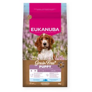 Eukanuba Grain Free Puppy S/M Ocean fish 3kg