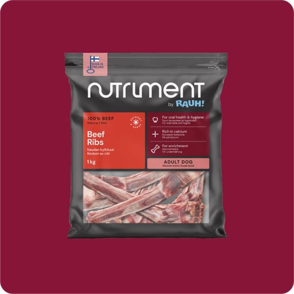 Nutriment By Rauh, Naudan kylkiluut 1kg