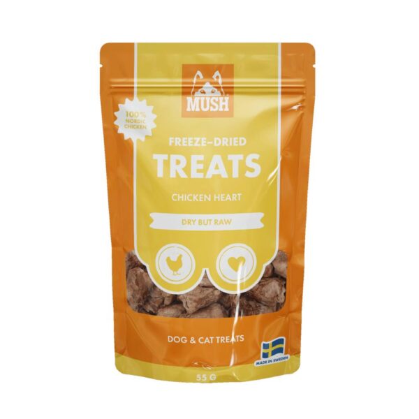 MUSH Freeze-dried Treats Kanansydän 50g