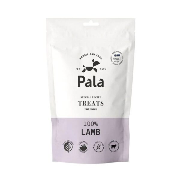 PALA Treats 100% lammas 100g, ilmakuivattu herkku