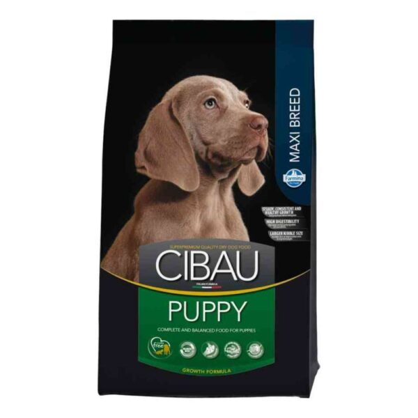 Cibau Puppy Maxi breed, täysravinto suurten rotujen koiranpennuille 12kg