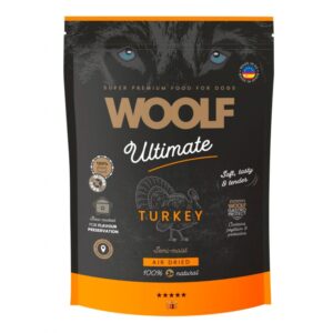 Woolf Ultimate Kalkkuna 1 kg -Puolikostea täysravinto aikuisille koirille