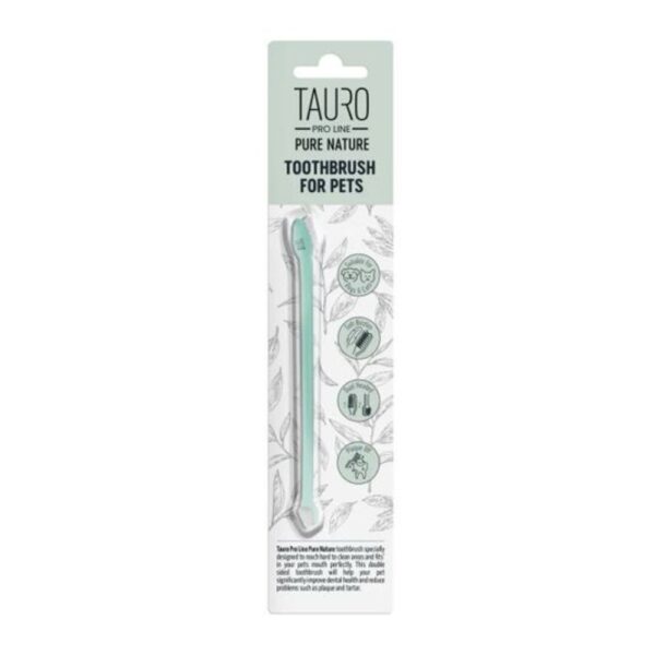 TAURO PRO LINE Pure Nature Pet -hammasharja koirille ja kissoille