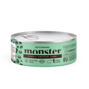 Monster Cat Adult Single Protein Lamb, 100g – Märkäruoka aikuisille kissoille