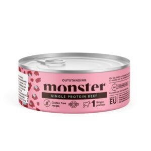 Monster Cat Adult Single Protein Beef, 100g – Märkäruoka aikuisille kissoille