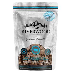 Riverwood Puolikosteat viljattomat makupalat, Angus-härkä & vasikka 200g