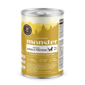 Monster Dog Single protein chicken 400g