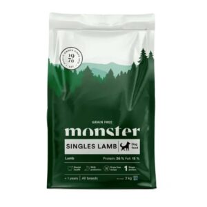 Monster Dog Grain Free Singles Lamb