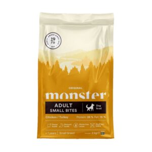 Monster Original Adult Small Bites, kana-kalkkuna