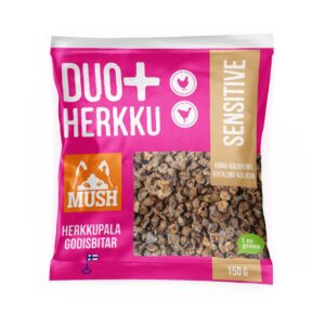 MUSH DUO+ Herkku sensitive 150g, kana-kalkkuna