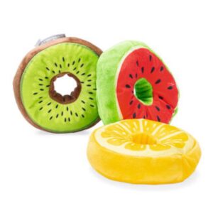 Hedelmädonitsi, koiran pehmolelu