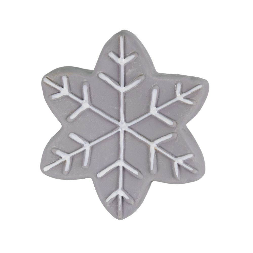 Vinkuva lumitähti -lateksilelu koiralle