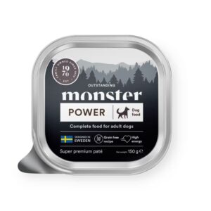 Monster Dog Power Paté – Korkeaenerginen kana-patee 150g