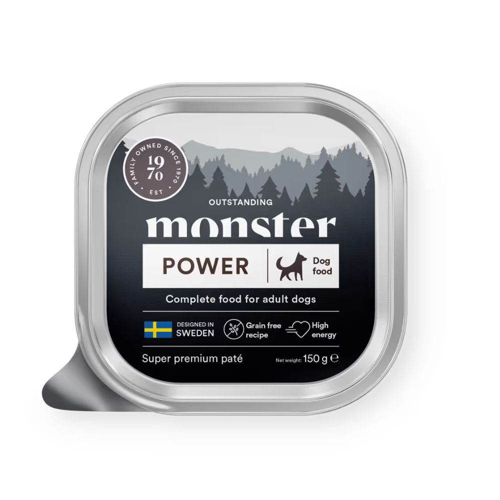 Monster Dog Power Paté – Korkeaenerginen kana-patee 150g