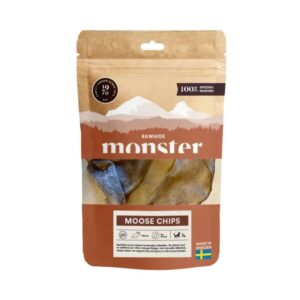 Monster Rawhide Moose Chips, hirvilastut