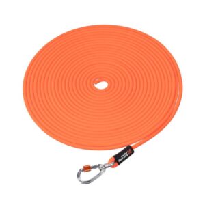 Non-stop Dogwear Protector Round Long Line, Kevyt ja kestävä liina koiralle