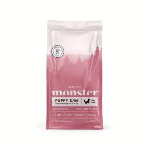 Monster Grain Free Puppy S/M Chicken & Turkey