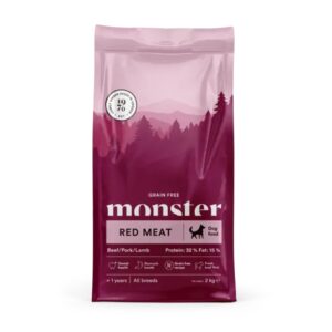 Monster Dog Grain Free Adult Red Meat