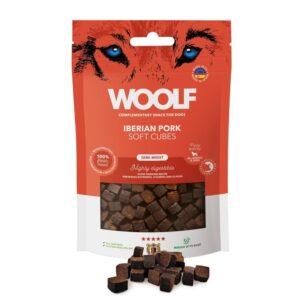Woolf Soft Cubes Iberian Sika - monoprotein 100 g