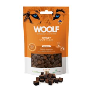 Woolf Soft Cubes Kalkkuna - monoprotein 100 g