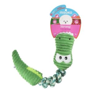 MISOKO Koiran joustolelu, krokotiili 46cm