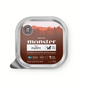 Monster Dog Puppy Beef Paté 150g