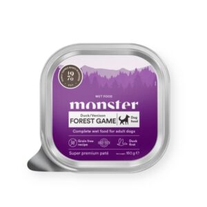 Monster Dog Adult Forest Game Paté 150g
