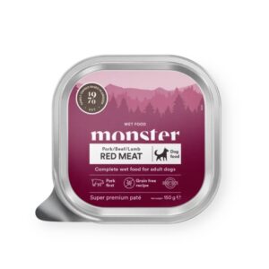 Monster Dog Adult Red Meat Paté 150g