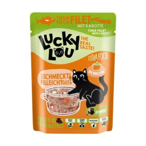 Lucky Lou Extra Tonnikalafile porkkanalla liemessä 70 g