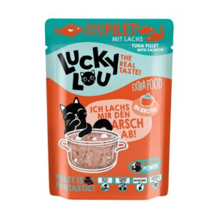 Lucky Lou Extra Tonnikala & Lohi liemessä 70 g