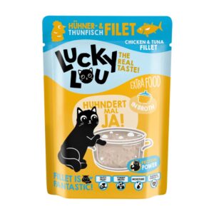 Lucky Lou Extra Kana- & tonnikalafile liemessä 70 g
