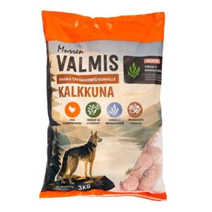 Murren Valmis kalkkuna -koiran täysravinto 3kg