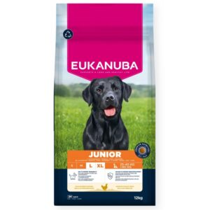 Eukanuba Junior Large breed chicken, kana 15kg