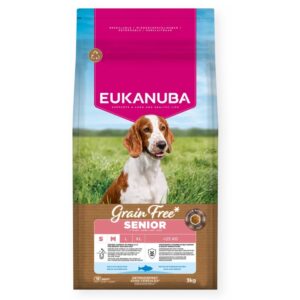 Eukanuba Grain Free Senior Small/Medium Breed Ocean Fish